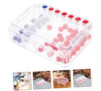 Beaupretty Manual Lottery Ball Machine Transparent Mini Lottery Container Party Game Prop Lightweight Portable Funny Number Picker for Gatherings and Fair Random Draws