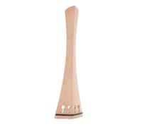 Beaupretty Maple Wood Cello Tailpiece with Ebony Inlay Musical Instrument Accessory for Enhanced Sound Clarity Stability and Natural Resonance