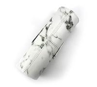 Beaupretty Marble Makeup Bucket Organizer Lid Portable Cosmetic Brush Storage Pouch for Items Travel Makeup Bag for Women