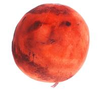 Beaupretty Mars Planet Shape Plush Sphere Pillow Soft Cuddly Ball Cushion for Sofa Bed Home Decor Easy to Clean Decorative Throw Cushion with Smooth Surface and Versatile Use