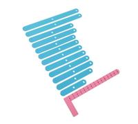 Beaupretty Math Splicing Sticks Geometry Demonstrating Tool for School Teaching Bars for Math Experiment Equipment Triangle and Quadrilateral Shapes for Primary Students Random Color