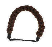 Beaupretty Medieval Hair Accessories Braided Headband for Women Renaissance Hair Piece Fake Braids Twist Braid Headband Soft