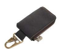 Beaupretty Men's Wallet with Keychain Coin Pouch with Zipper Closure Waist Hanging Design for Earphones Keys and Daily Travel Convenience