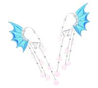 Beaupretty Mermaid Tassel Ear Lightweight Hair Accessories for S Costume Party Princess Dress-up Comfortable Fantasy Hair Jewelry