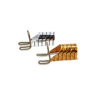Beaupretty Metal Aluminum Nail Extension Guides 10pcs Reusable Nail Art Forms for Women for Salon and DIY Manicure
