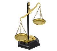 Beaupretty Metal Desktop Balance Decoration Libra Scale Modern Simple Iron Storage Tool Multiple Uses Home Decoration Ornament