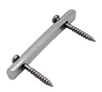 Beaupretty Metal Guitar String Retainer Bar with Screws for Electric Guitar Headstock Smooth Edges to Prevent String Damage and Reduce Buzz Practical Tuning
