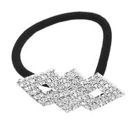 Beaupretty Metal Hair Bands for Girls Large Elastic Hair Ties Rhinestones Women's Fashion