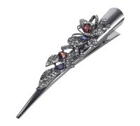 Beaupretty Metal Hair Clip Duckbilled Vintage Rhinestone Hairpin Women Girl Accessory