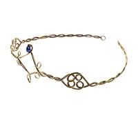 Beaupretty Metal Headband Rhinestone Women's Headband Wedding Hair Accessory for Brides