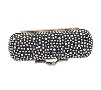 Beaupretty Metal Lipstick Holder Mirror and Anti-Break Design Copper-Plated Lipstick Storage Case for Purse Compact for Travel and Daily Makeup