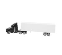 Beaupretty Metal Truck Model Small American Style Container for Vintage Simulated Miniature Car Model Multipurpose Desktop Ornament and Construction Vehicle Decoration for Boys