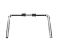 Beaupretty Metal U Shaped Cowbell Mounting Arm Adjustable Fixing Rod Clamp for Drum Kit Hardware Parts Structure Reinforcement and Adjustable Positioning Silver Music Instrument Part