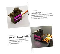 Beaupretty Micro Metal Geared Motor Rotation for Rc Helicopters Robot Arms and Mini Cars Coreless Motor with Aluminum Teeth and Double Ball Bearings Compatible with Standard Receiver