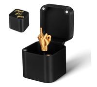 Beaupretty Middle Finger Surprise Gift Box Plastic Prank Present for Adults Funny Pop-up Hand Party Essential Christmas Stocking Stuffer Novelty Humor