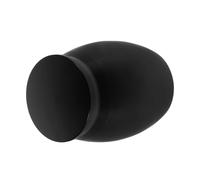 Beaupretty Mini Aluminum Alloy Urn Keepsake for Human and Pet Ashes, Engravable Small Black Ashes Container 40x30mm, Tiny Memorial Urn for Adults and Pets