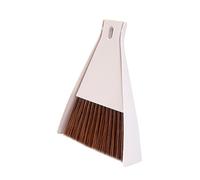 Beaupretty Mini Desktop Broom and Dustpan Set for Desk Cleaning Soft Bristle Brush Dustpan for Household Dust Removal