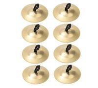 Beaupretty Mini Drum Style Cymbals for Belly Dancing Lightweight Finger Zills for Performances and Parties