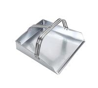 Beaupretty Mini Dustpan and Desktop Cleaning Tool, Silver Mini Garbage Container for Household Kitchen, Small Portable Dustbin for Tabletop Waste Collection and Cleaning Tasks