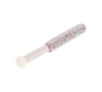 Beaupretty Mini Mushroom Makeup Sponge Concealer Brush with Rhinestone Handle Soft Drumstick-shaped Cosmetic Applicator for Precise Foundation Eyeshadow Blending and Targeted Face Coverage