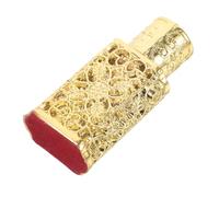 Beaupretty Mini Perfume Oil Bottle Vintage Style Refillable Travel Essential Oil Flask Diy Aroma Maker