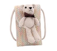 Beaupretty Mini Stylish Crossbody Bag Cute Messenger Bag for Women Shoulder Storage Pouch with Magnetic Buckle for