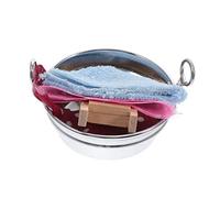 Beaupretty Mini Washtub and Washboard for Dollhouse Landscape Decor Realistic Miniature Wash Basin Ornament Craftsmanship for Holiday DIY and Bedroom Decoration