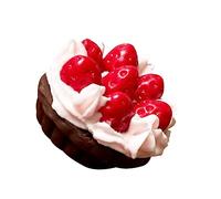 Beaupretty Miniature Model Realistic Chocolate Strawberry Dessert Prop for Dollhouses Mini Food and DIY Decorations Fine Workmanship for Stunning Visuals