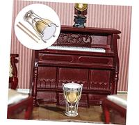 Beaupretty Miniature Musical Instrument Simulation Drum Model for S Educational Tiny Things Decor