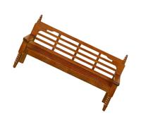Beaupretty Miniature Park Bench Model for Fairy Garden Decoration Fade-resistant Outdoor Micro Furniture Realistic Tiny House Accessory for DIY Terrariums and Garden Enthusiasts