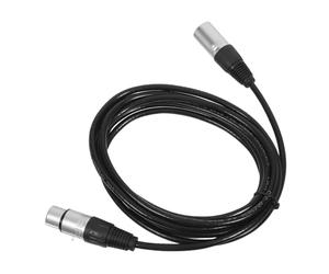 Beaupretty Mixer Cable Xlr Audio Cable Microphone Chord Male to Female for Speaker Black
