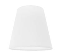 Beaupretty Modern Fabric Lamp Shade White Table Lamp Shape Fabric and Metal Material Resistant to Daily Wear and Tear Blending into Interior Styles Suitable for Reading and Interior Design