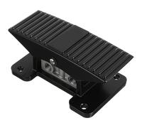 Beaupretty Momentary Foot Air Pedal Valve Nonslip Texturized Pedal Surface 5 Way 3 Position Zinc Alloy Random Color Suitable for Woodworking Machine Control and Assembly Line