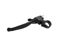 Beaupretty Motorcycle Clutch Handlebar Lever, Mini Motorcycle Brake Handle Grip Lever, Alloy Plastic Black, for 2 Stroke 50cc 80cc Engines, Lightweight