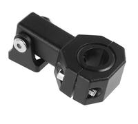 Beaupretty Motorcycle Spotlight Mounting Bracket and Metal Construction with Adjustable Angle Black Clamp for Fog Light and Off-road Adventures, Compatible with 30cm Hole Diameter Tubes