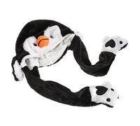 Beaupretty Moving Ears Animal Hat Plush Cartoon Party Cosplay Accessory for Adults Warm Cute Rabbit Ear Beanie for Halloween Christmas Carnival and Role Play