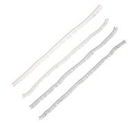 Beaupretty Multi-Color Doll False Eyelashes Strips 4pcs Decorative Fake Lashes for DIY Crafts for Doll Accessories