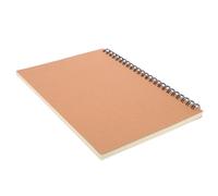 Beaupretty Multi Function Spiral Notepad with Thick Paper Lined Journal Notebook for Students Office Travel Kraft Cover Organizer for Daily Agendas and Goal Planning