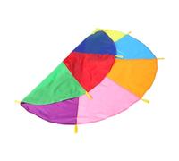 Beaupretty Multicolored Parachute for Rainbow Playground Fun Lightweight Team Games Safe Materials for Youth Activities Engaging for Daycare