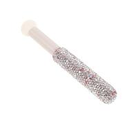 Beaupretty Mushroom Head Concealer Sponge Brush Portable with Rhinestone Handle, Small Drumstick Shape, Plastic and Sponge Material, Effortless Blending Mini Makeup Brush for Women and Girls