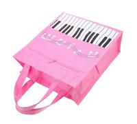 Beaupretty Music Sheet Bag Portable Storage Pouch for Keyboard Instruments Zippered Music Book Holder