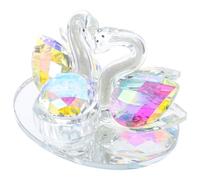 Beaupretty Nail Acrylic Liquid Bowl Crystal Manicure Bowl Swan Shape Hand Soak Stylish Nail Art Cup
