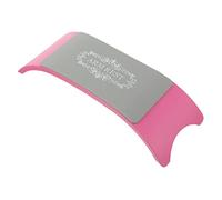 Beaupretty Nail Art Hand Pillow Pink Silicone Manicure Cushion Support Wrist Rest for Salon and Personal Use Comfortable Non Slip Nail Arm Rest for and Display
