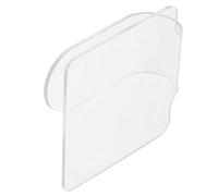 Beaupretty Nail Art Palette Acrylic Small Makeup Mixing Tray Foundation Tray for Manicure Tool Use in Nail Design Workshops