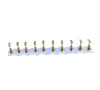 Beaupretty Nail Art Practice Stand with Base 1 Set Acrylic Display Holder for Press on Nails for Painting and Displaying and DIY Enthusiasts