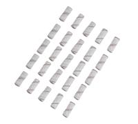 Beaupretty Nail Art Sanding Bands 50pcs 3.1mm Mini White 240 Grit Manicure Gel Polish Remover Nail Drill Bit Accessories