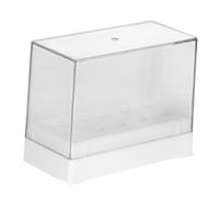 Beaupretty Nail Drill Bits Box with Transparent Cover Nail Drill Bits Holder for Professional and Home Use Neat Grinding Head Organizer for Manicure Tools