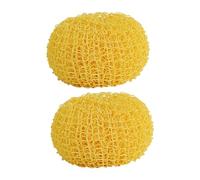 Beaupretty Nano Cleaning Ball Dishware Washing Sponge 2pcs Replaceable Non-Scratch Round Dish Pads Kitchen Scrubbing Pot Brush for Household Cleaning