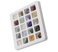 Beaupretty Natural Crystal Stone Collection Kit for Educational Mineral Specimens for Learning and Crafts for Rock Collecting and Creative Projects