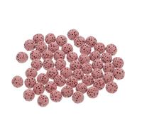 Beaupretty Natural Deep Red Lava Stone Scent Diffuser Beads 6mm for Car Aromatherapy Essential Oil Diffuser and DIY Jewelry Making